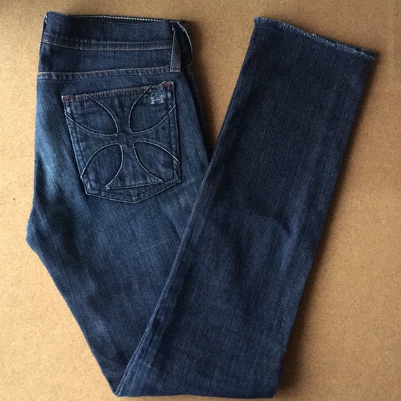 Habitual Glory Pocket Skinny Jeans in Deep End 25 - Picture 2 of 8